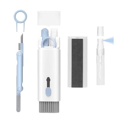 1-4Pcs Keyboard Cleaning Brush Kit 7-In-1 Multifunction Digital Cleaning Tool Set Keycap Puller Computer Keyboard Cleaner Brush