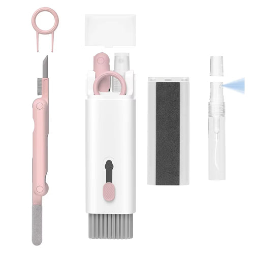 1-4Pcs Keyboard Cleaning Brush Kit 7-In-1 Multifunction Digital Cleaning Tool Set Keycap Puller Computer Keyboard Cleaner Brush