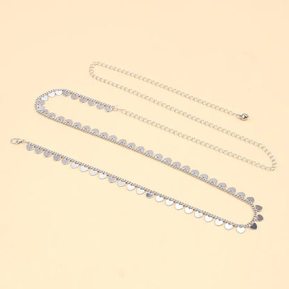 Chic Peach Heart Body Chain