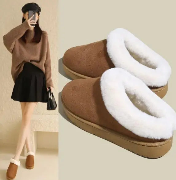 Cozy Leisure Cotton Slippers