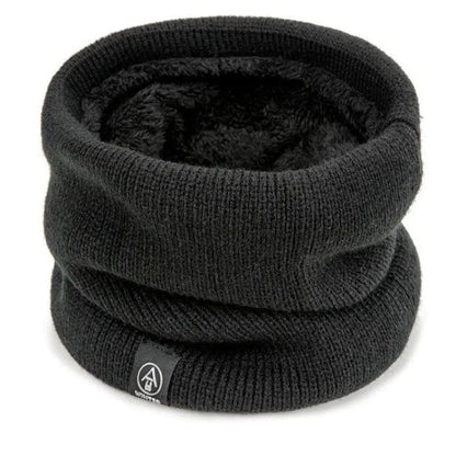 Unisex Thick Knit Wool Scarf