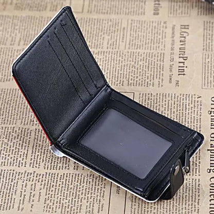 Anime Print Compact Wallet