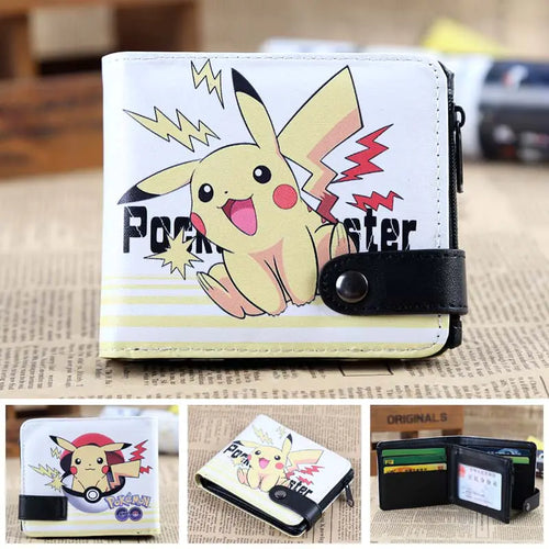 Anime Print Compact Wallet