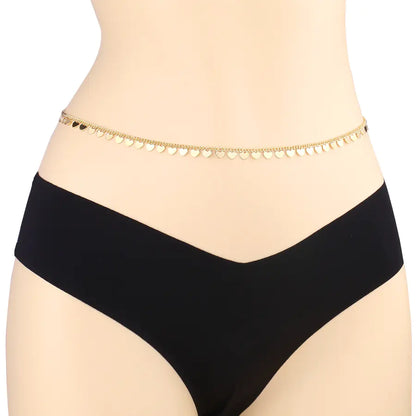 Chic Peach Heart Body Chain