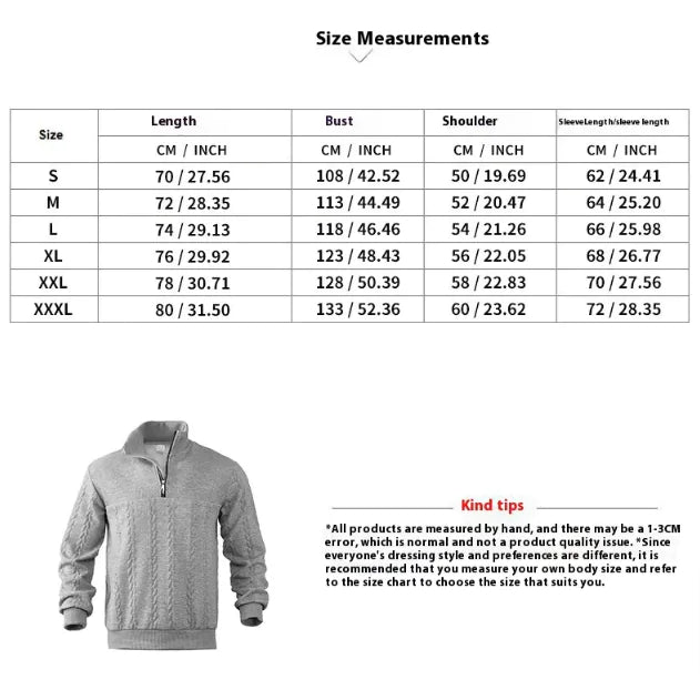 Seasonal Jacquard Men's Sweater