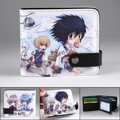 Anime Print Compact Wallet