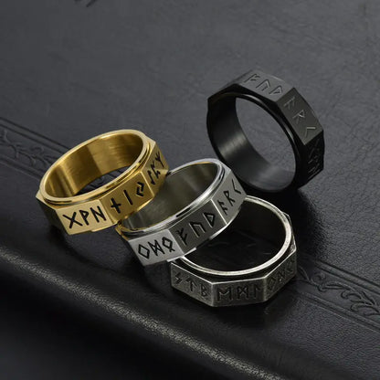 Viking Swivel Stainless Steel Ring