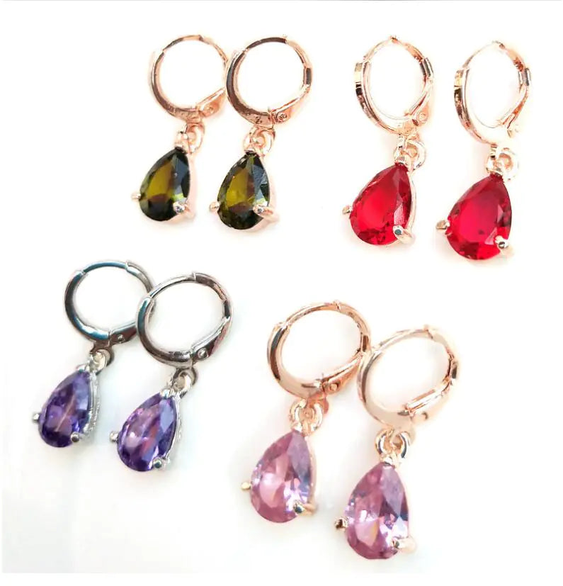 Water Drop Earrings and Studs