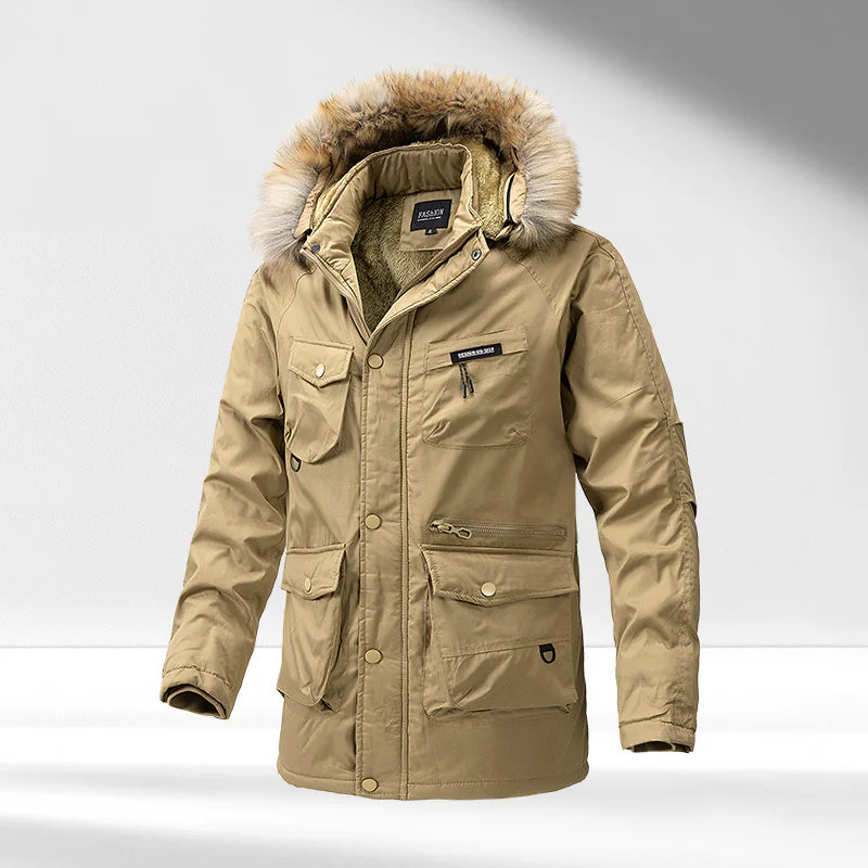 Winter Fur-Lined Jumpsuit