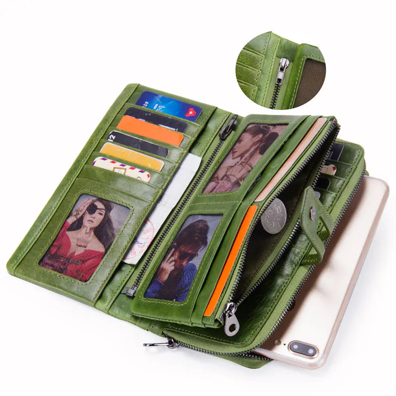 Elegant Cowhide Wallet