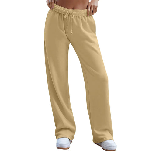 Comfy Wide-Leg Drawstring Sweatpants