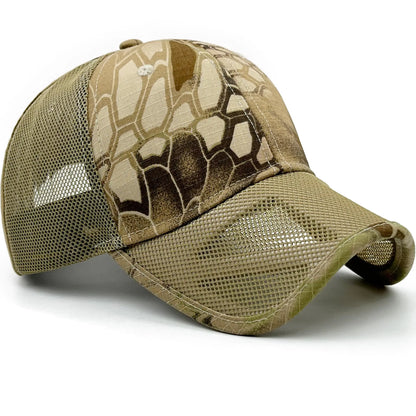 CamoTrak Mesh Hat with Waterproof Front