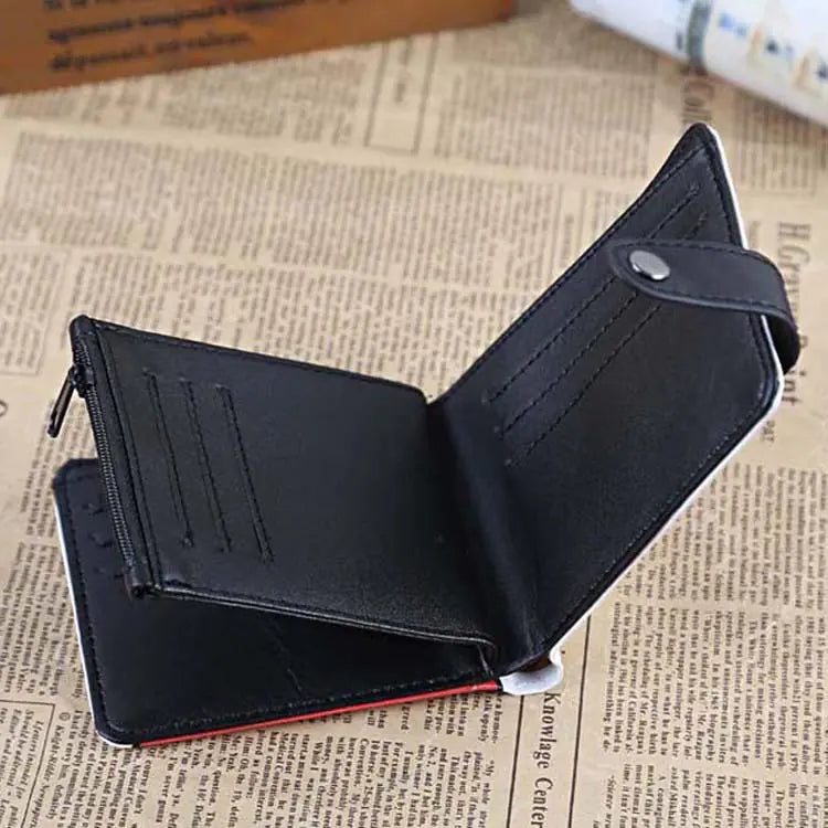 Anime Print Compact Wallet