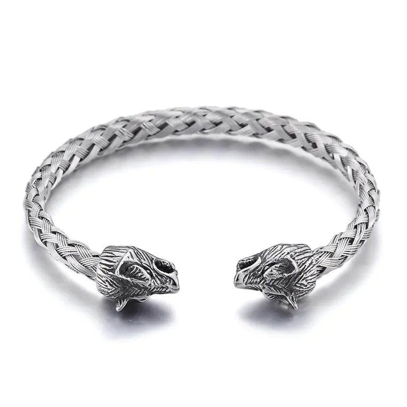 Men's Stainless Steel Skull Bracelet